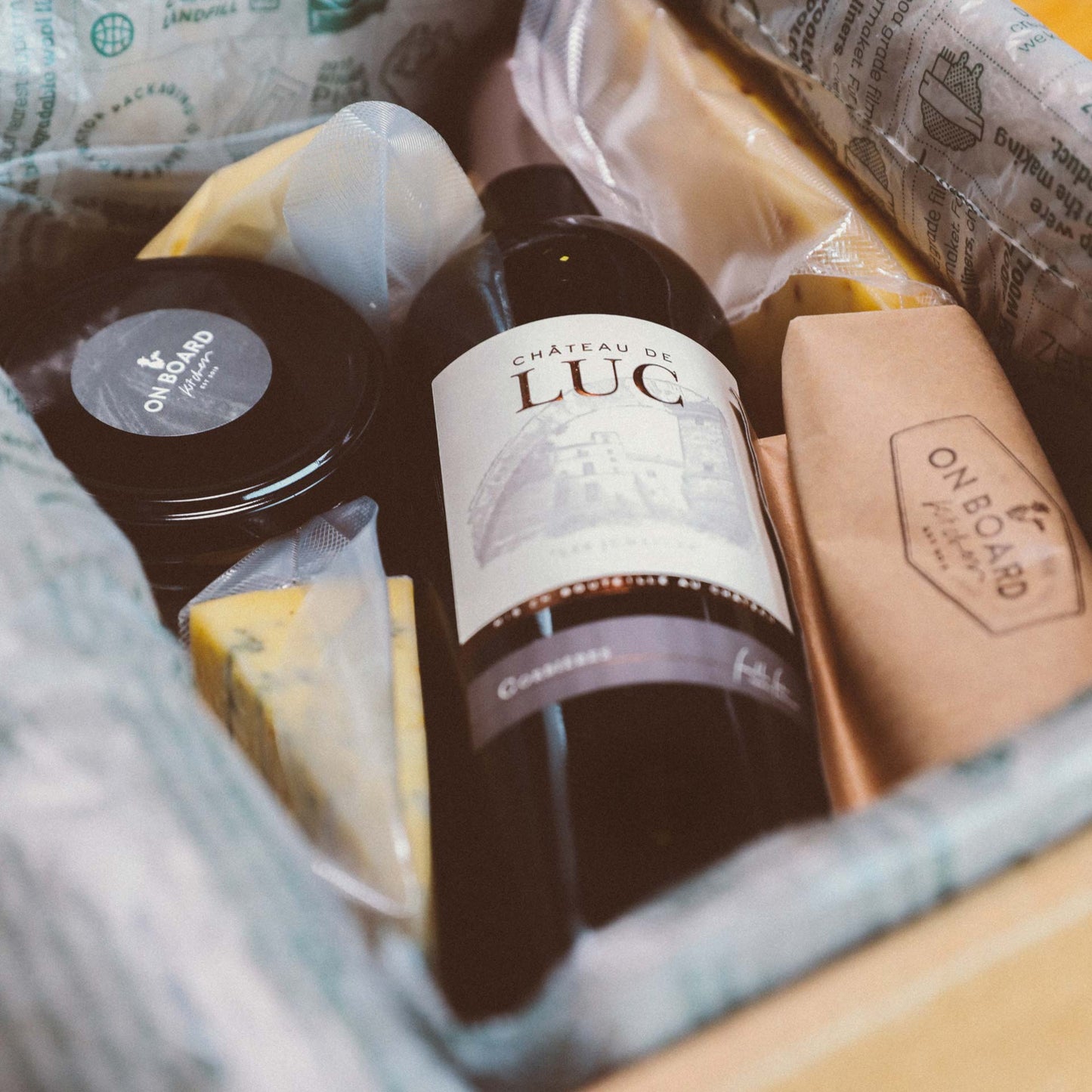 Wine & Cheese Box